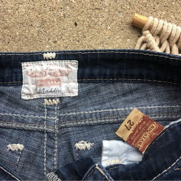 Big Star Vintage Collection Maddie Jeans Size 27 - Picture 5 of 9